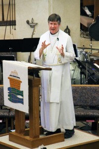 Pastor Preaching